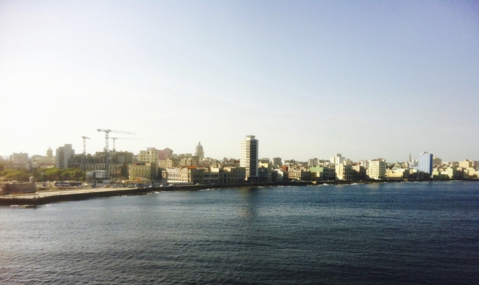 Havana from the other side of the Harbour